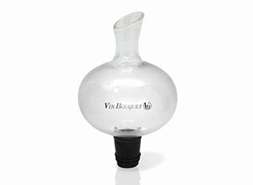 Vin Bouquet FIA 022 - Decantador de Vino Vertedor Cristal, Aireador Vino, Decantador Aireador de Vino