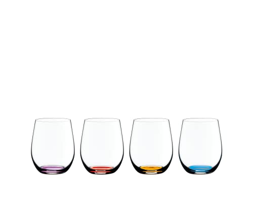 RIEDEL 5414/88 Happy O - Copas de vino (4 unidades), multicolor