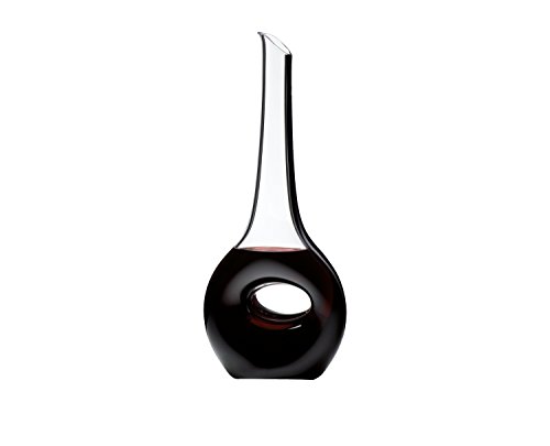 Riedel Decantador Black Tie Occhio Nero, Decantador para Vino en Cristal de Alta Calidad, 1210 ml, 2009/04