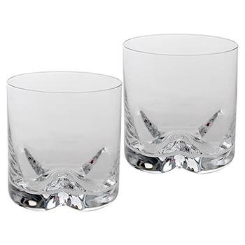 Sorpresaregalosweb. Set 6 Vasos Bajos Cristal Bohemia 9x9,5 cm. 410 ML.