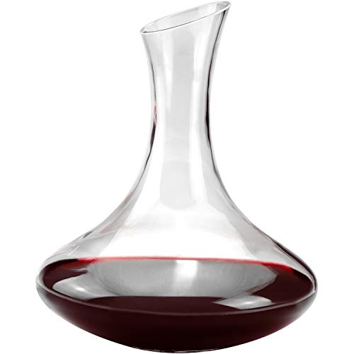 COM-FOUR® Botella de Vidrio para Mezclar - Botella de Vinagre - Jarra - Botella de Aceite - Capacidad: 750 ml (01 pieza - decantador)