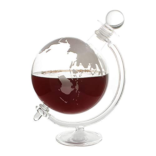 Jeray Mixology Globe en verre à Whisky Carafe à décanter avec support