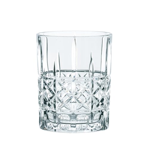 Spiegelau & Nachtmann 100719 Juego de Vasos, 12 Piezas, Highland Diamond, Cristal, Transparente, 28.4 X 28.4 X 19 cm, 12 Unidades