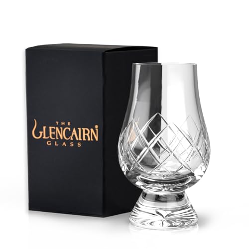 GLENCAIRN - Vaso de whisky de cristal tallado en caja de regalo