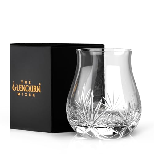 Glencairn - Vaso de whisky de cristal tallado en caja de regalo
